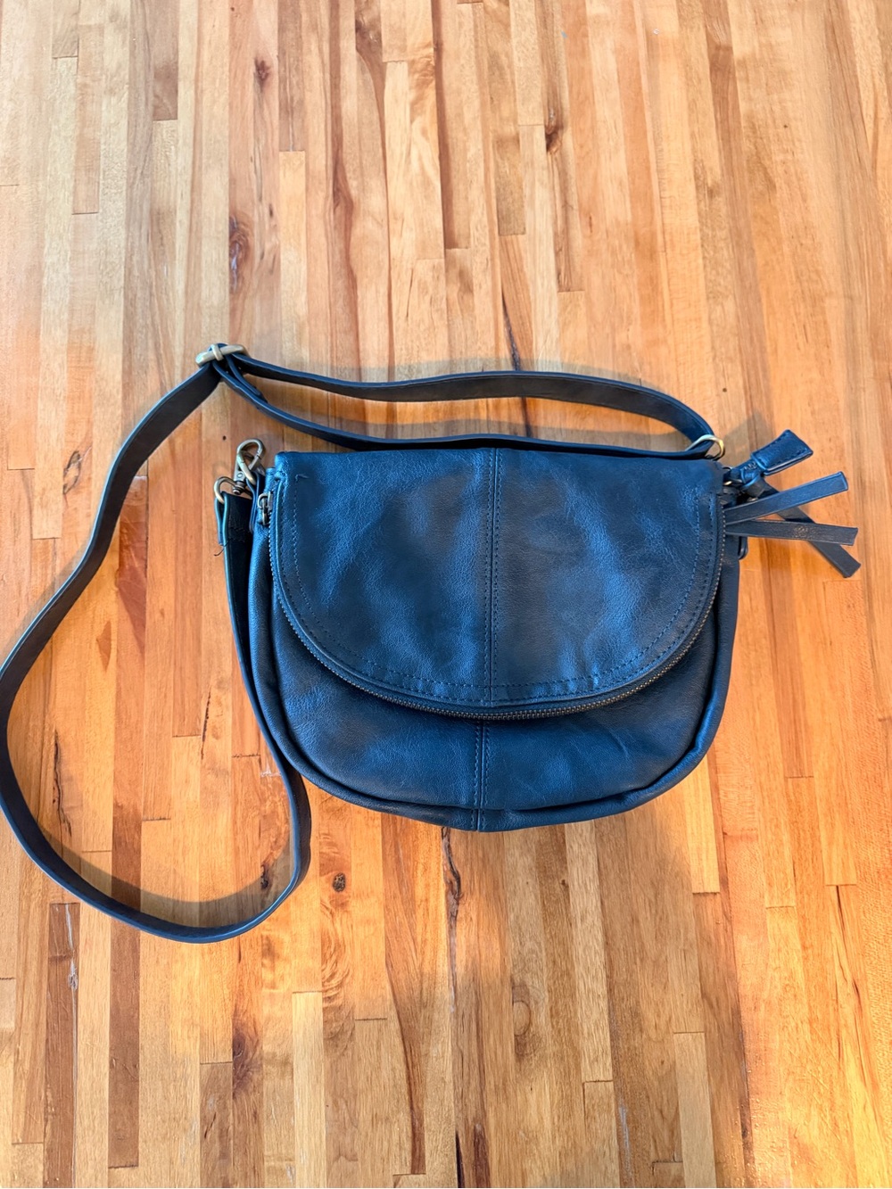 Joy Susan Navy Blue Convertible Crossbody Bag